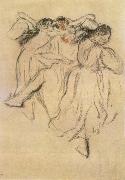 Three Russian Dancers Edgar Degas